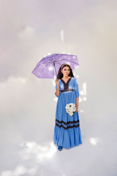 Azure Seraph dress from the Celestial Reverie Collection by Berry Bosom.