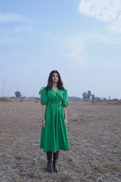 Meadow Green Dress