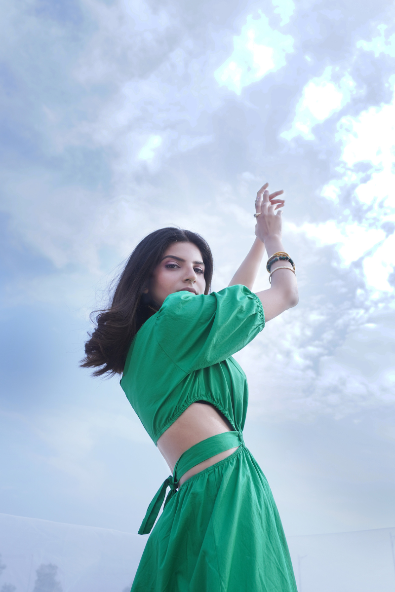 Meadow Green Dress