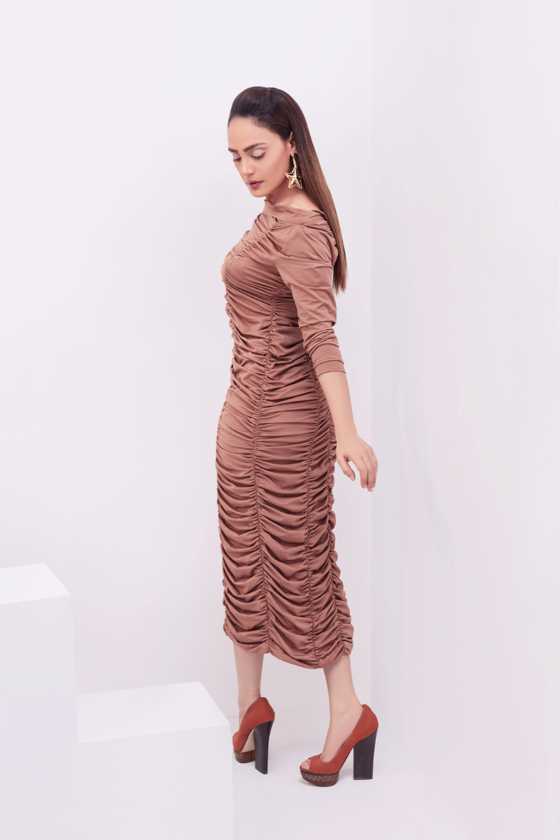 Ruched Dress