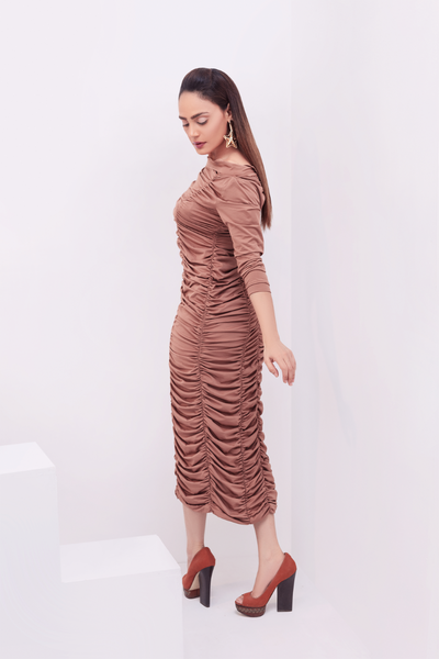 Ruched Dress