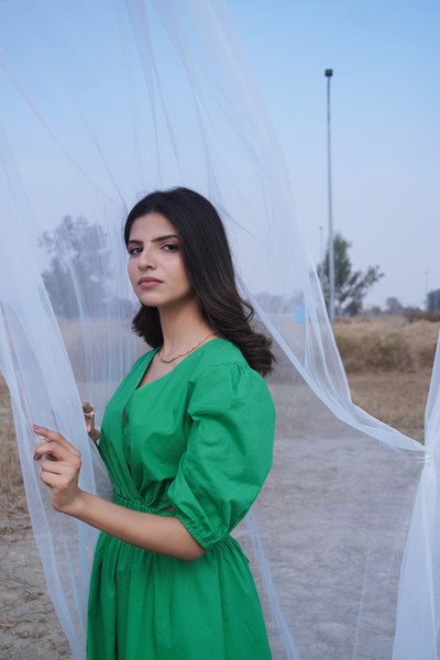 Meadow Green Dress