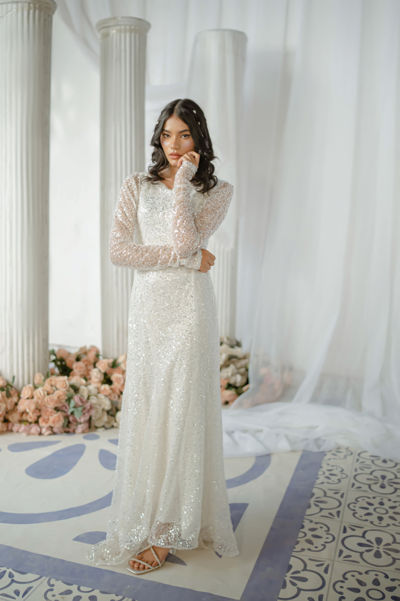 Celestial Merge Bridal Dress