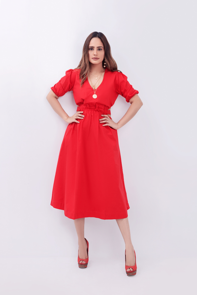 Meadow Green Dress