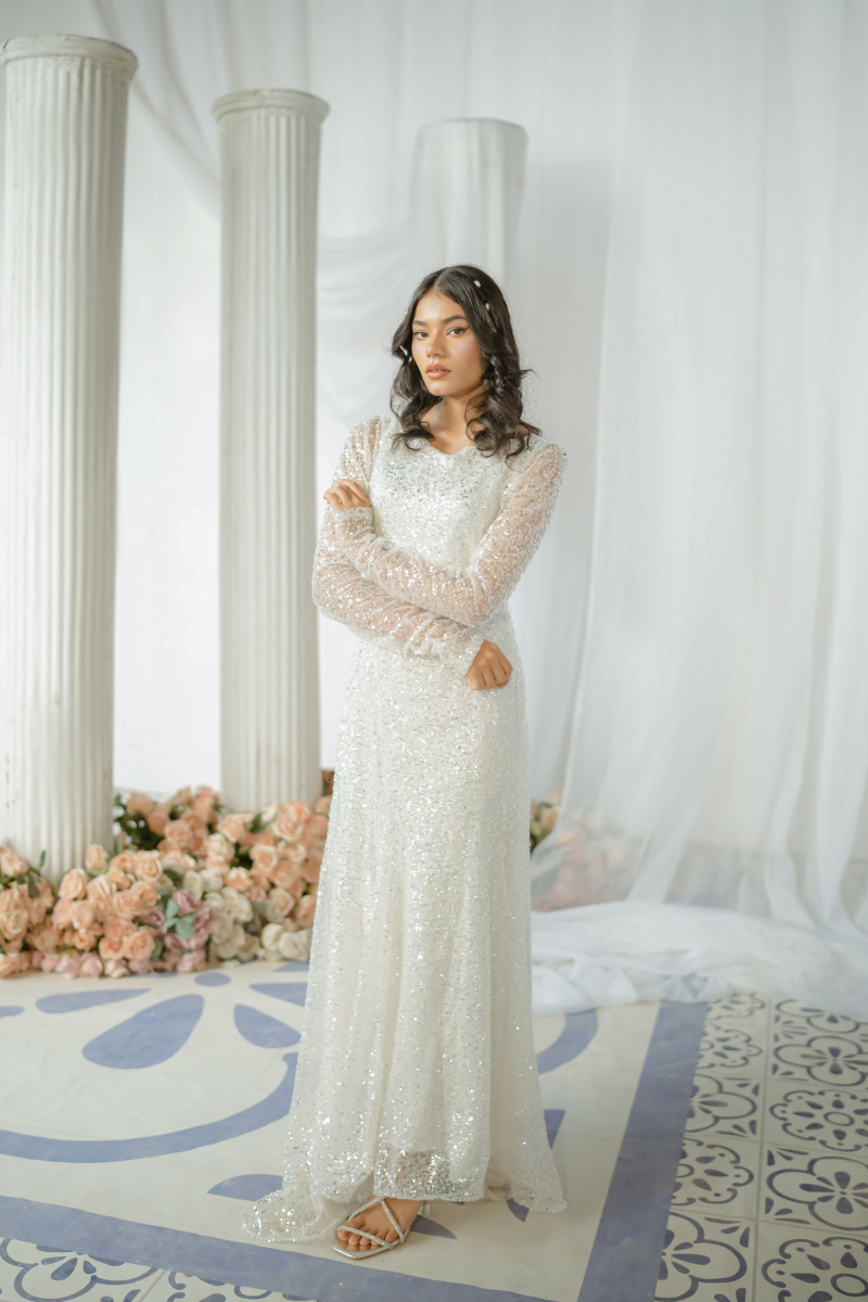 Celestial Merge Bridal Dress