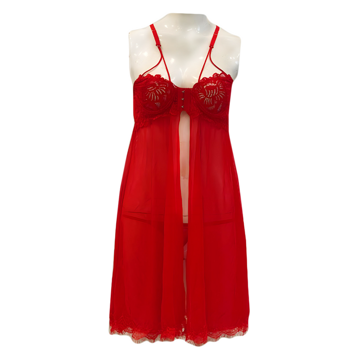 Allure Sheer Nighty – Berry Bosom