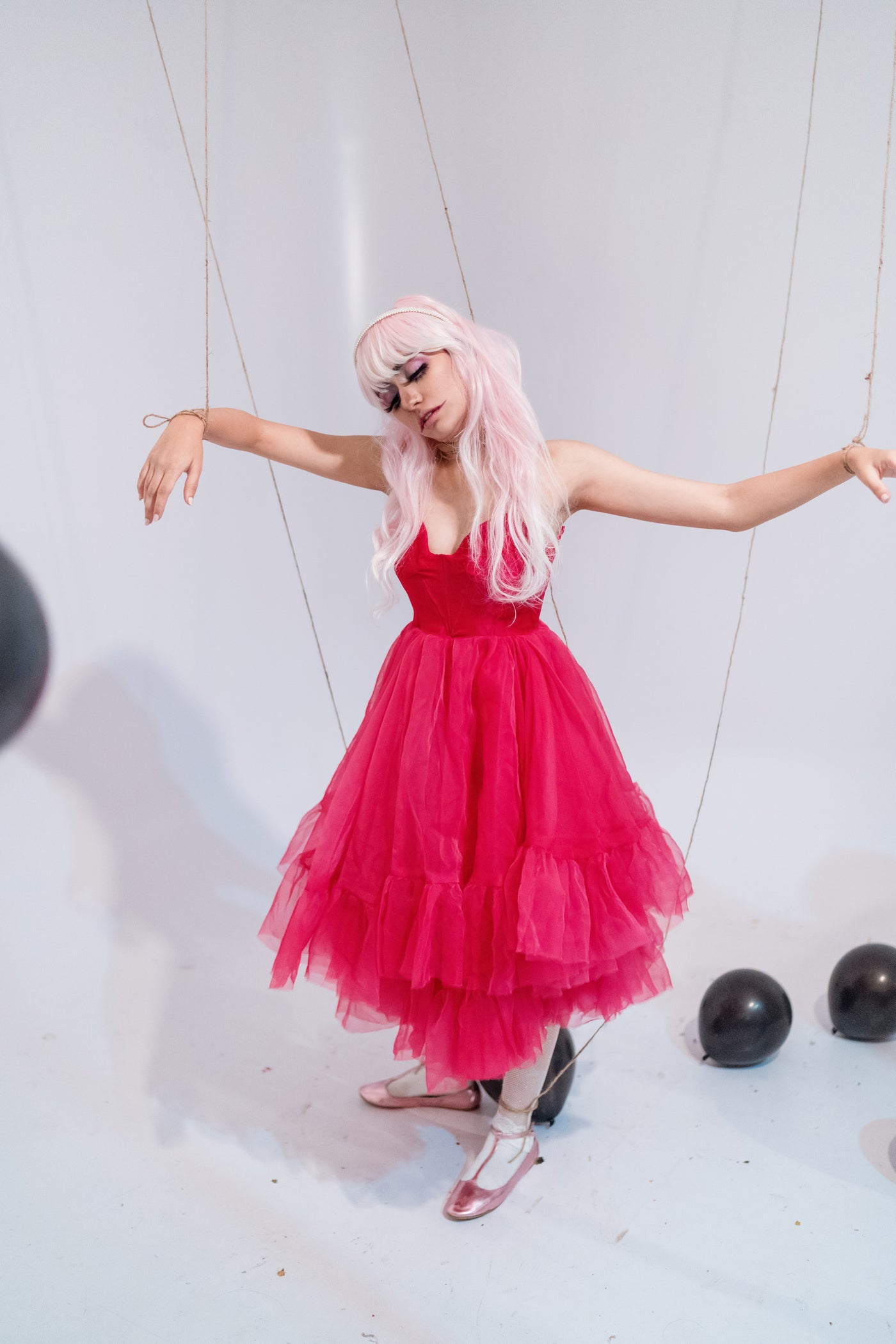 Blush Marvel Barbie Dress