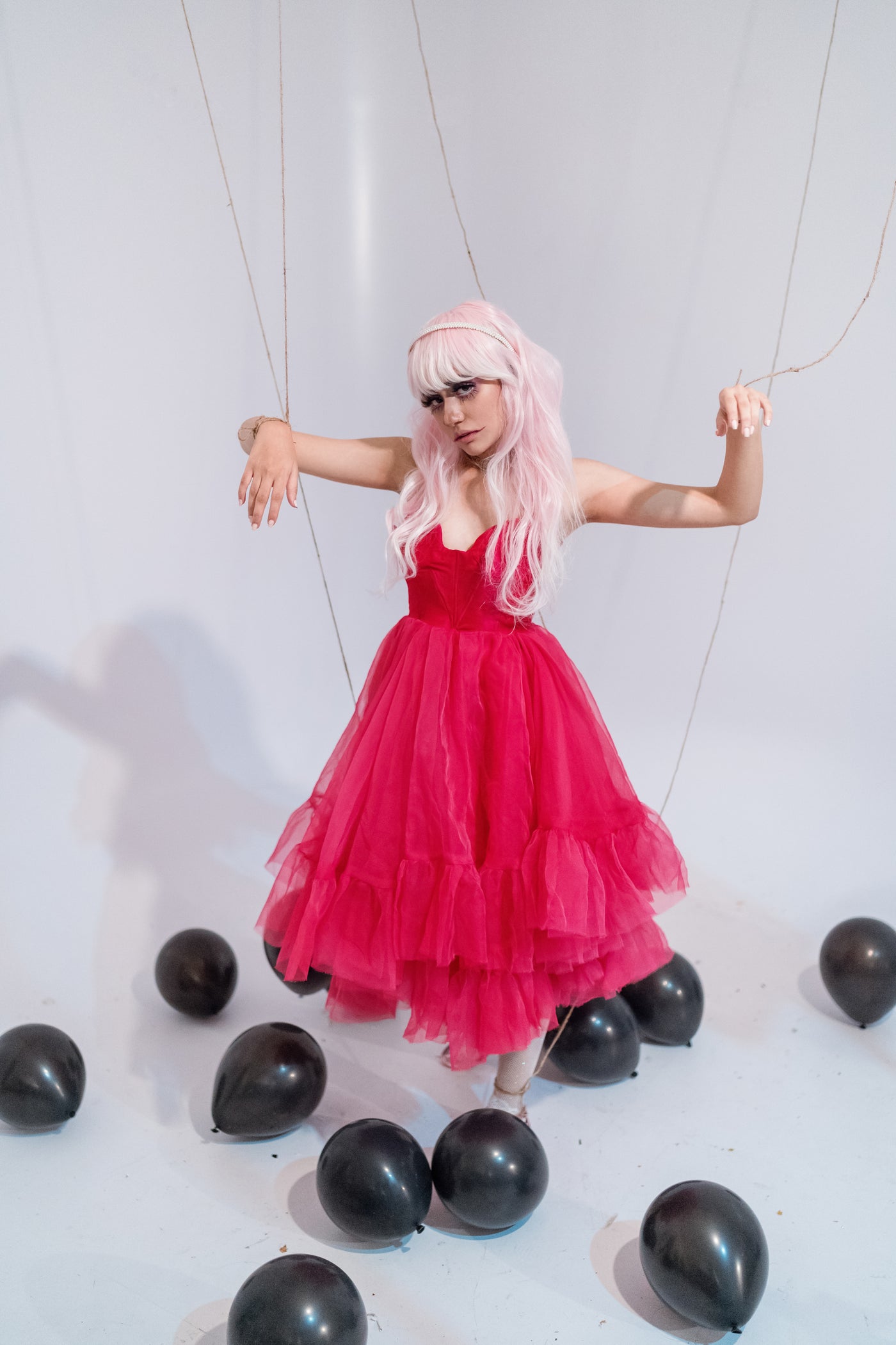 Blush Marvel Barbie Dress