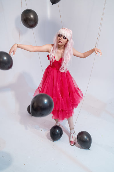 Blush Marvel Barbie Dress