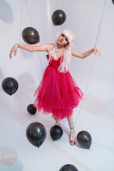 Blush Marvel Barbie Dress