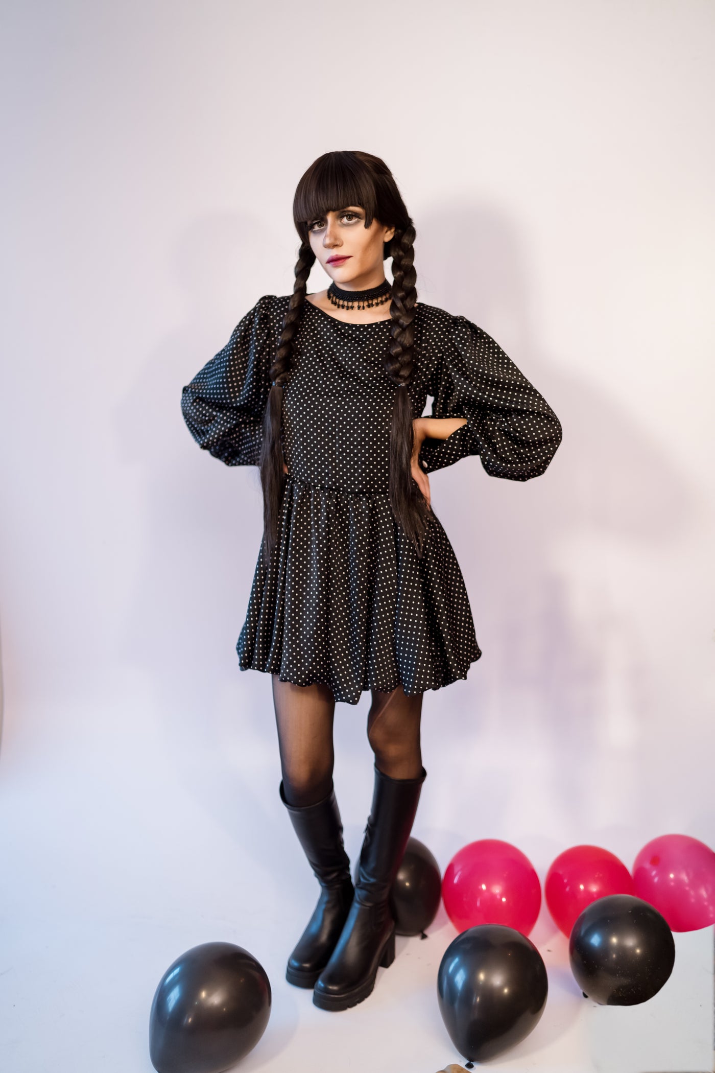 Wednesday Polka Attire