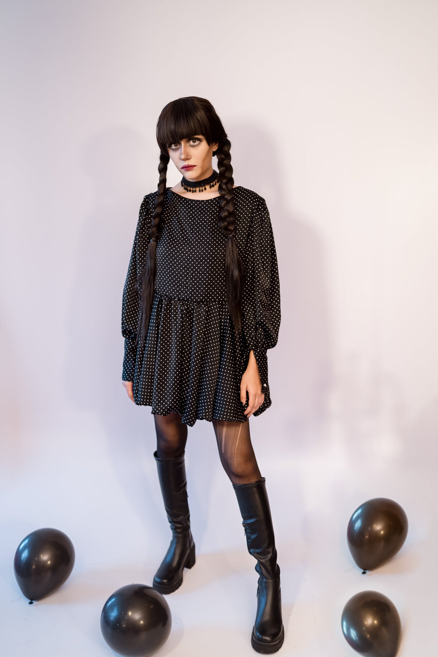 Wednesday Polka Attire