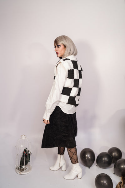 Timeless Checkered Sweater
