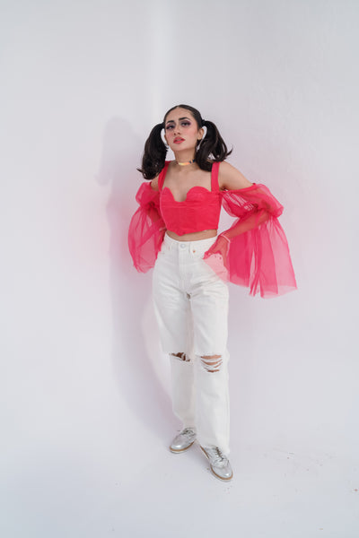 Dreamy Barbie Crop Top