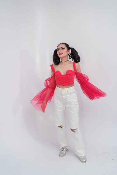 Dreamy Barbie Crop Top